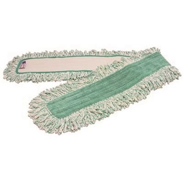 Renown 48 in. Green Microfiber Dust Mop with Fringe, 3PK MPFG348 - main